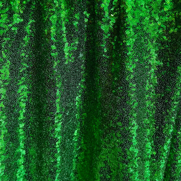 Emerald Sequin Drape