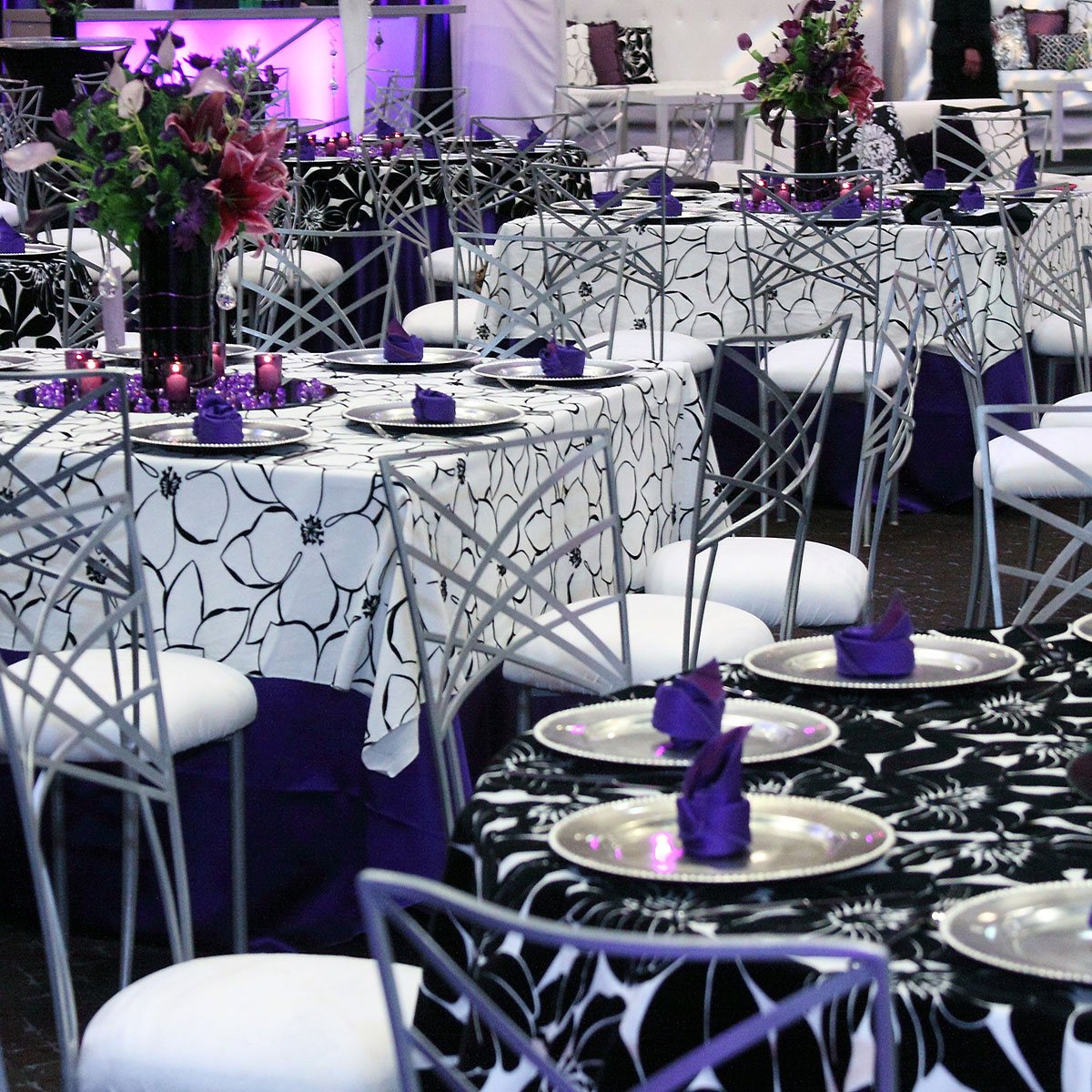 Purple Lamour Napkin - Image 3