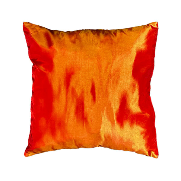 Flame Taffeta Pillow