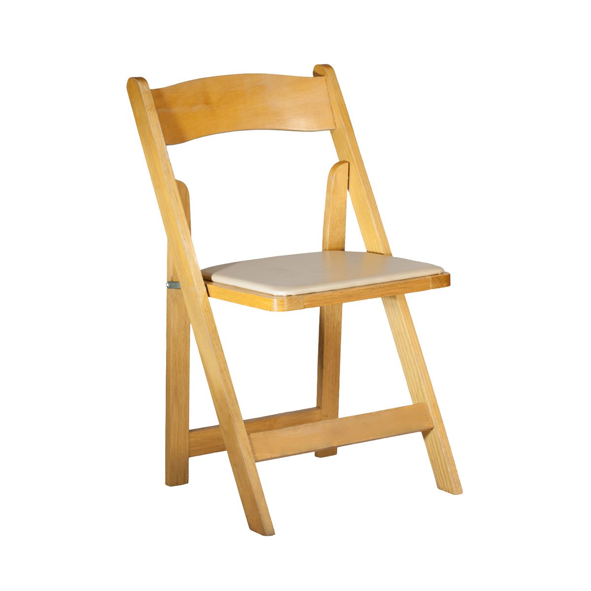 Natural Wood Folding Chair