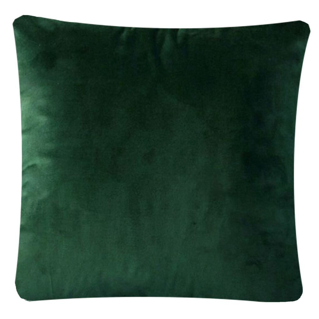 Forest Green Velvet Pillow
