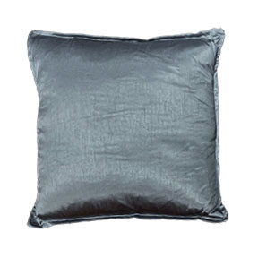 French Blue Shantung Pillow