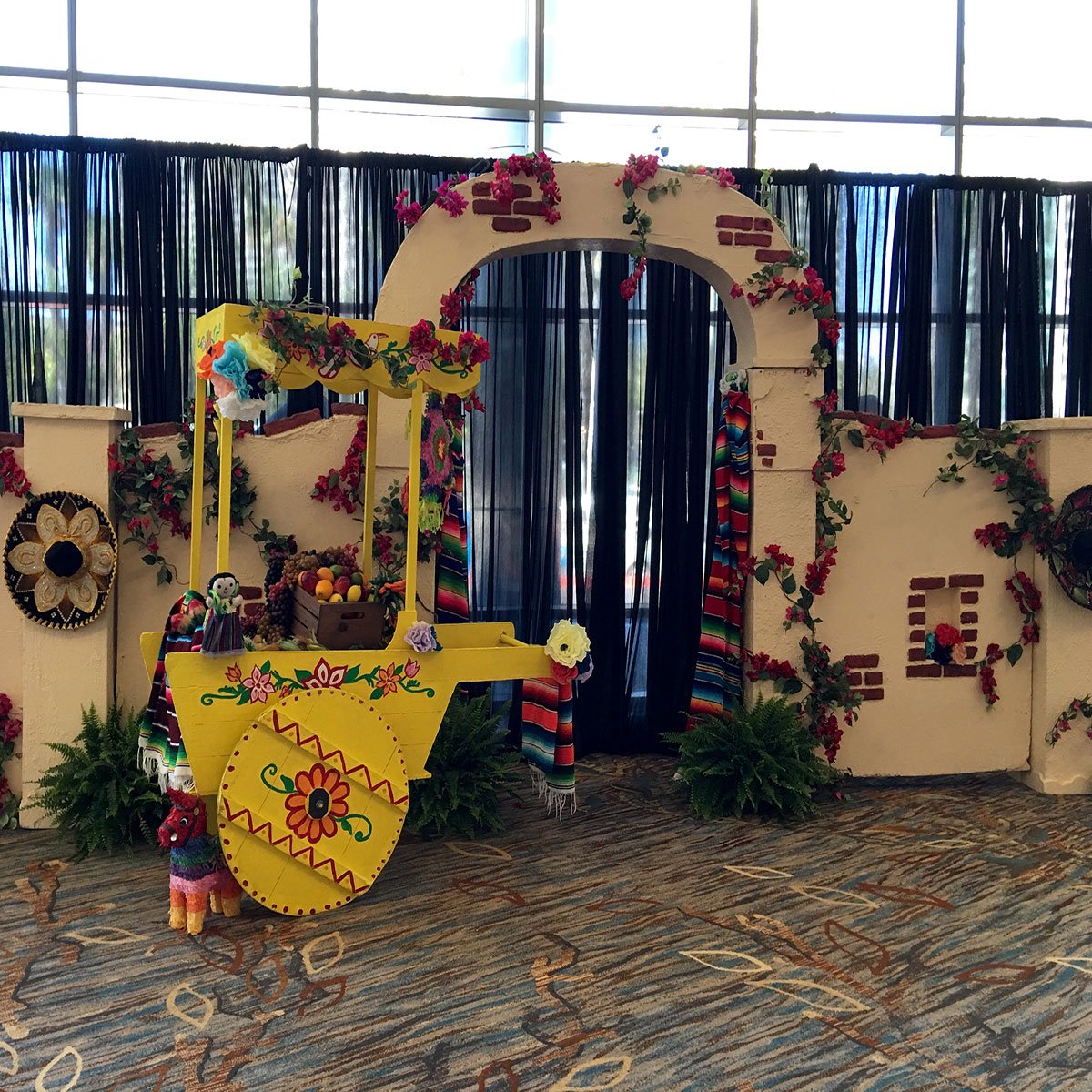 Stucco Courtyard Wall & Arch - Image 4