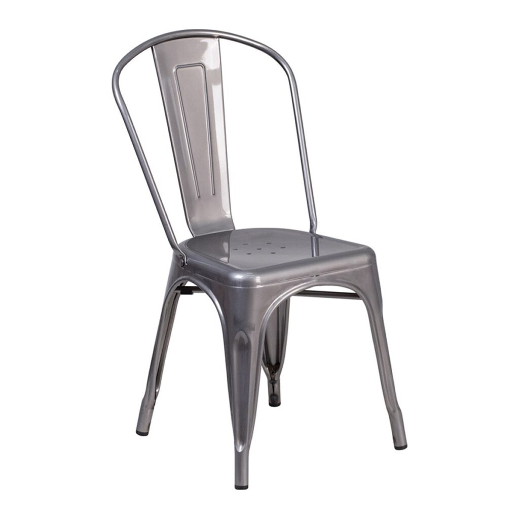 Gunmetal Gaslamp Chair