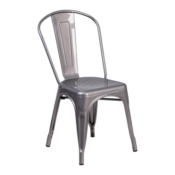 Gunmetal Gaslamp Chair