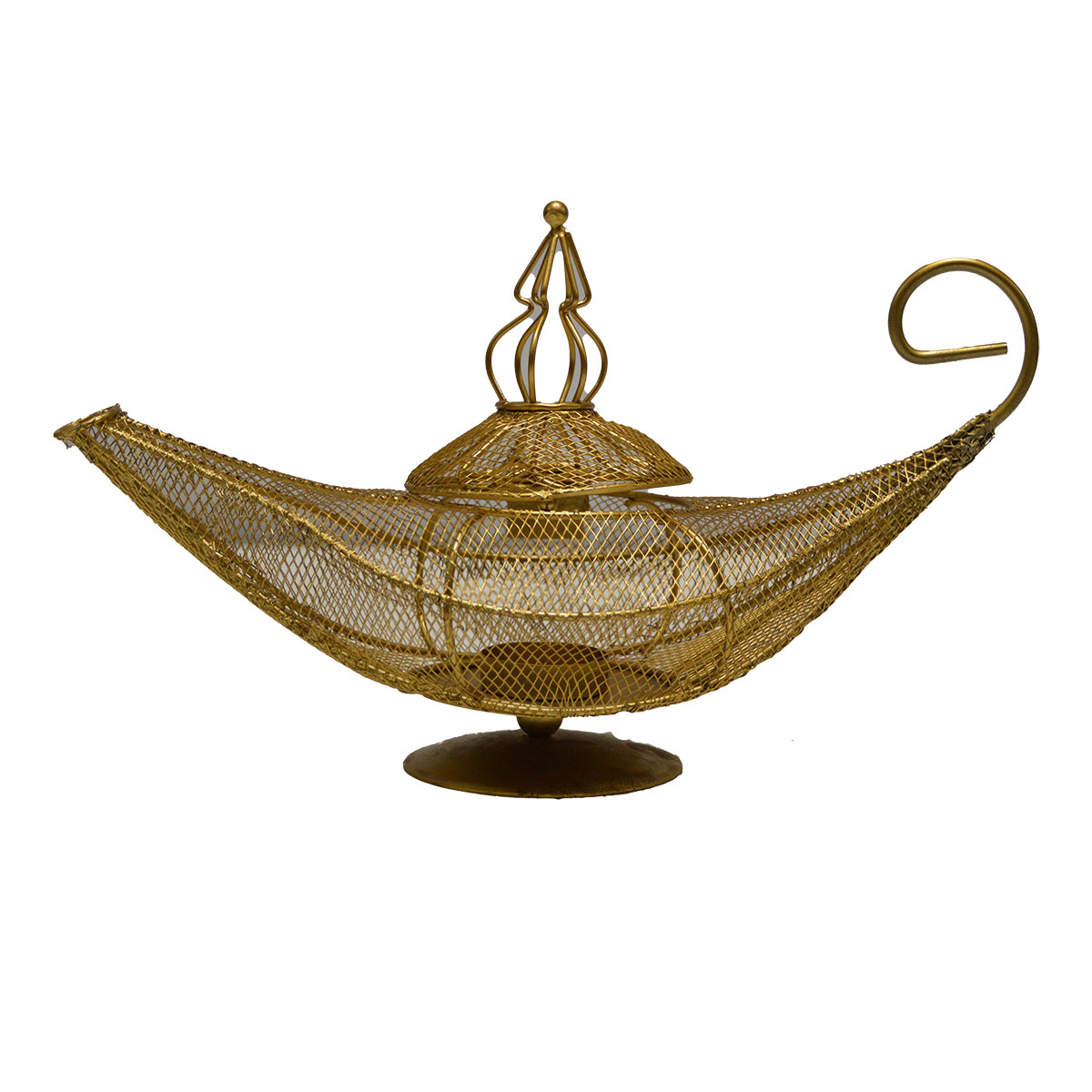 Genie Lamp, Gold Wire