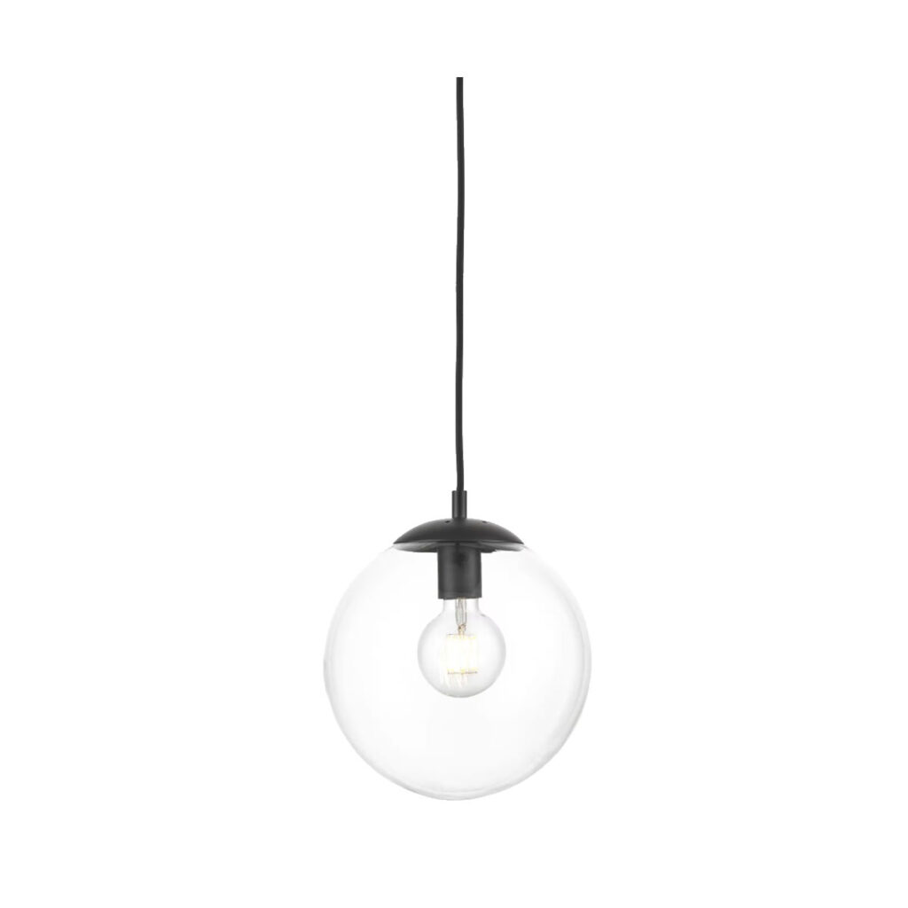 Glass Globe Chandelier