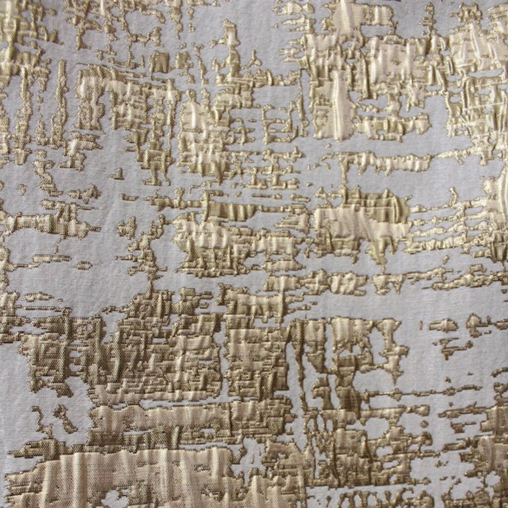 Gold Metallic Alloy Table Runner