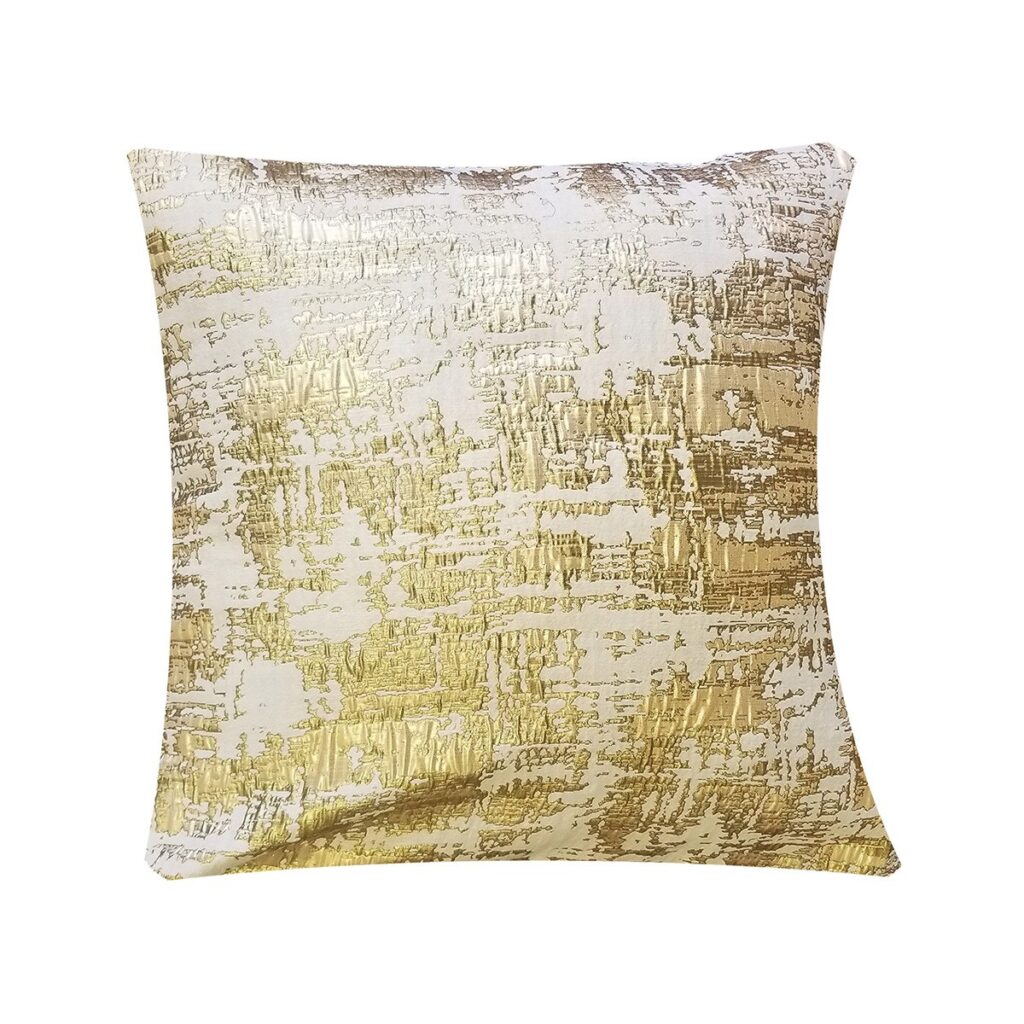 Gold Metallic Alloy Pillow