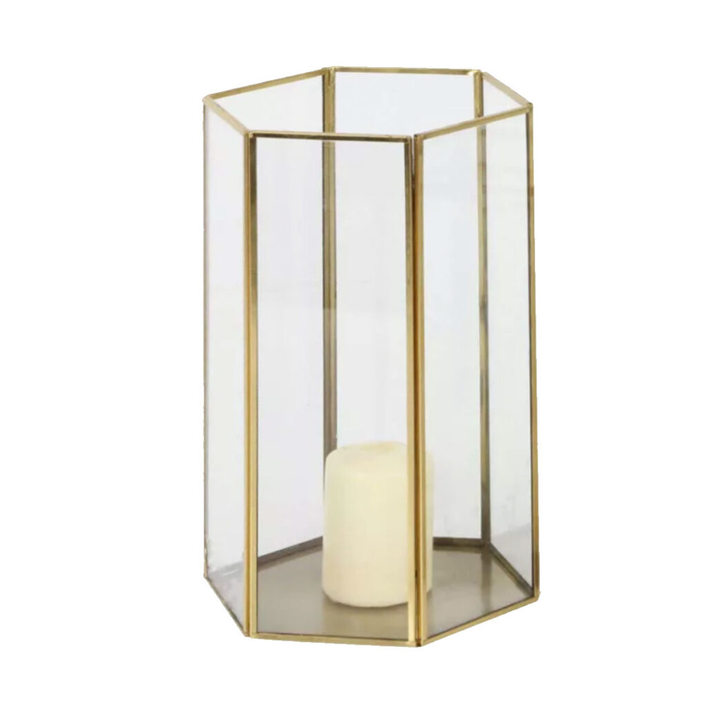 Gold Hexagon Hurricane, Large