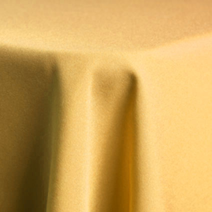Gold Poly Table Linen