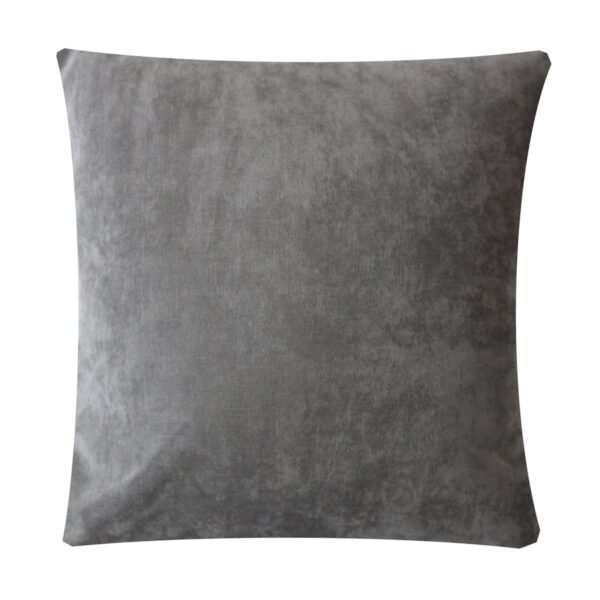 Gray Microsuede Pillow