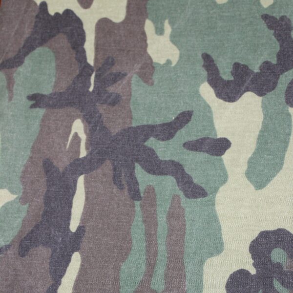 Green Camouflage Vintage/Muted Table Linen