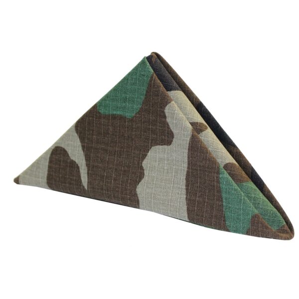 Green Camouflage Napkin
