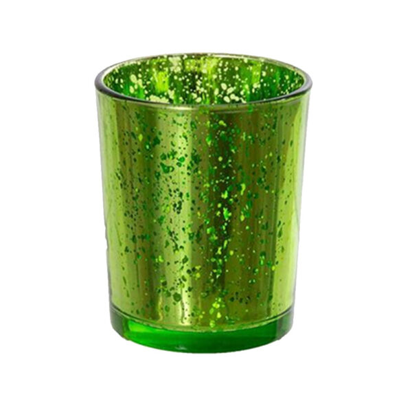 Green Mercury Votive Holder