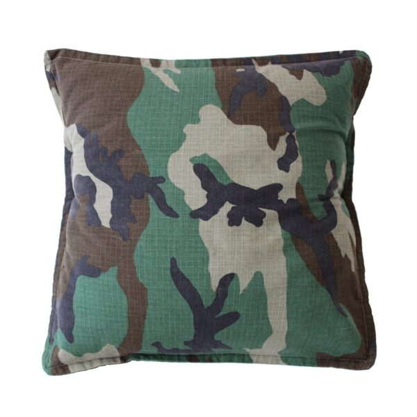 Green Camo Pillow