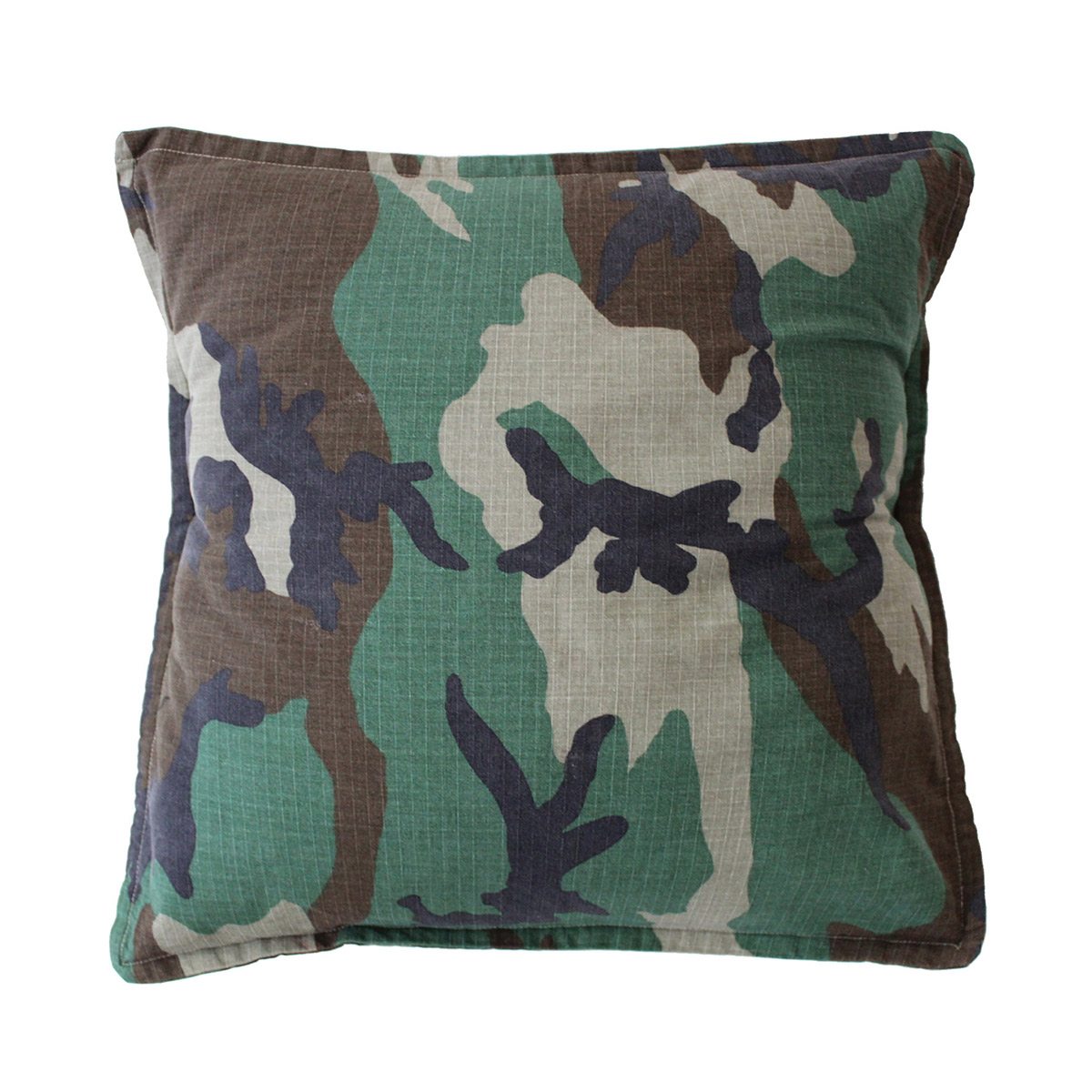 Green Camo Pillow