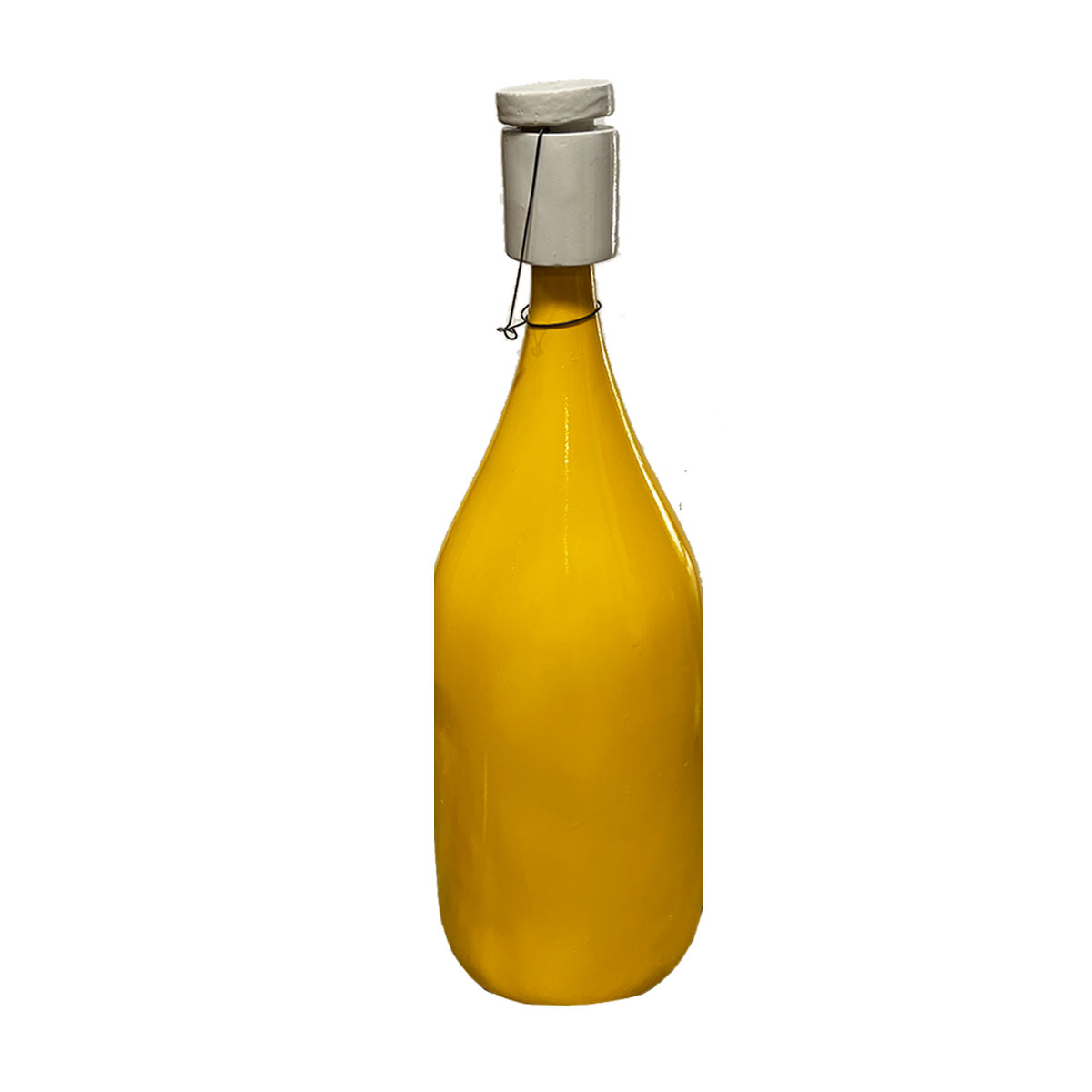 Oversized Grolsch Bottle Prop, Yellow