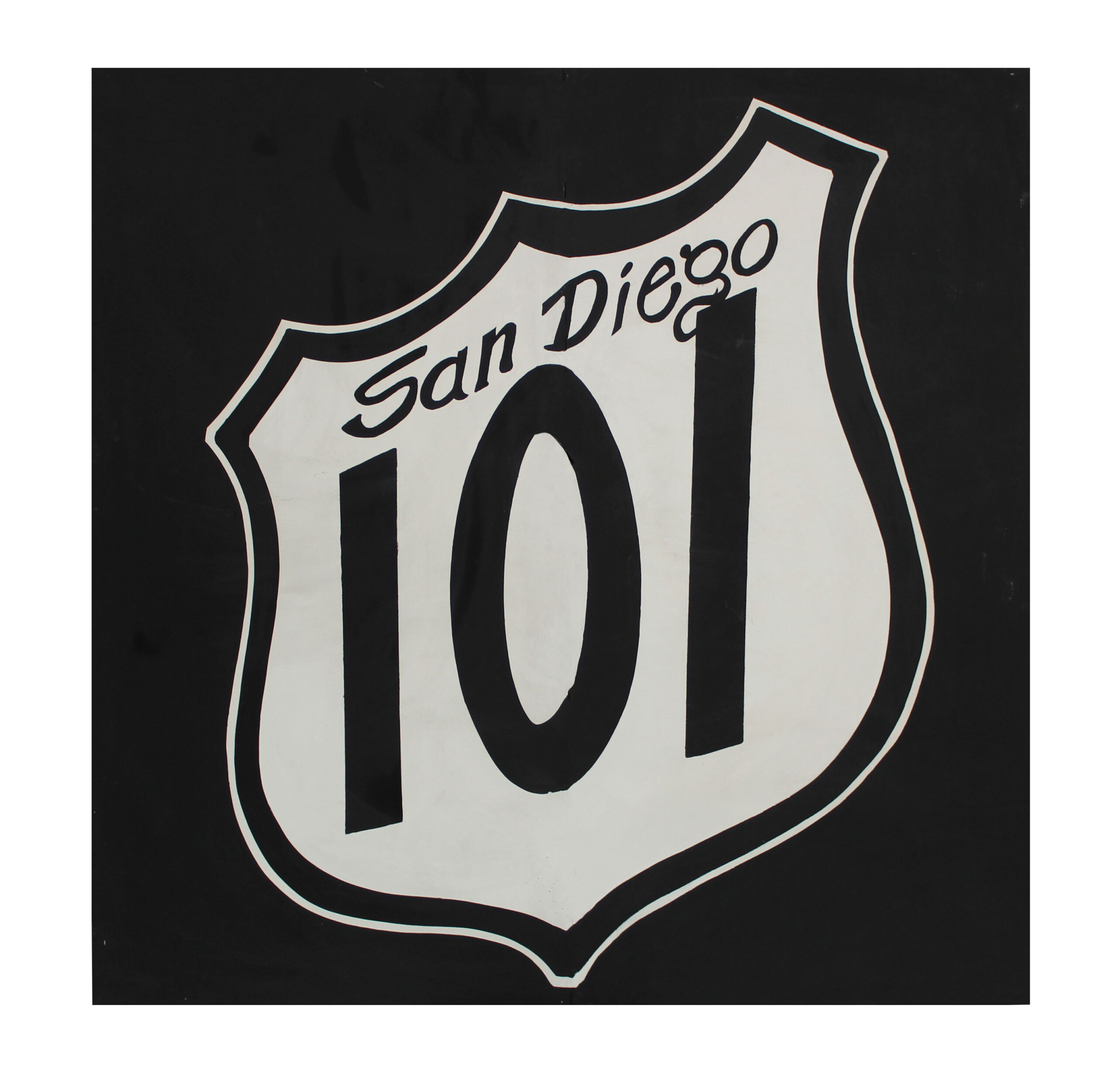 Highway 101 Sign