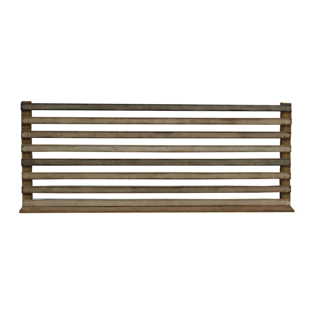 Heritage Back Bar Table Top Slat Wall