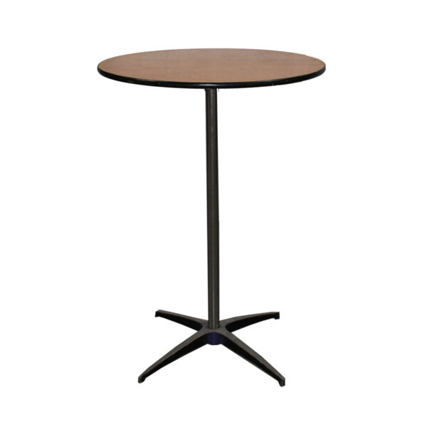 30" Round Highboy Table