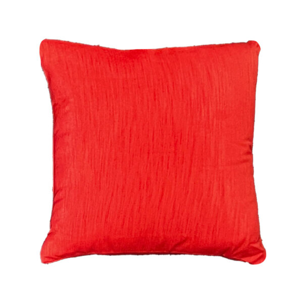 Holiday Red Shantung Pillow