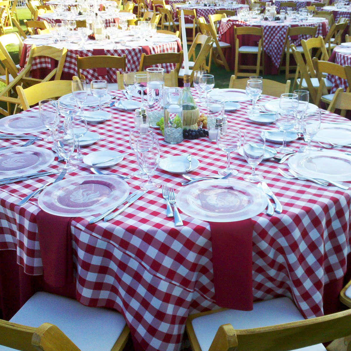 Red Poly Napkin - Image 3