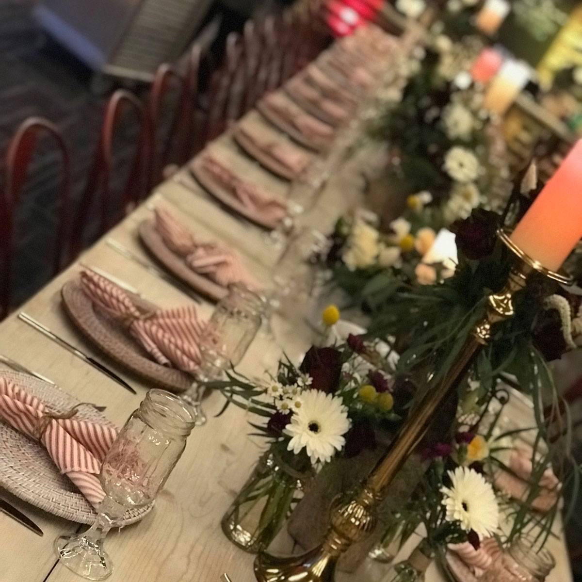 White Distressed Wicker Charger Plate - Image 2