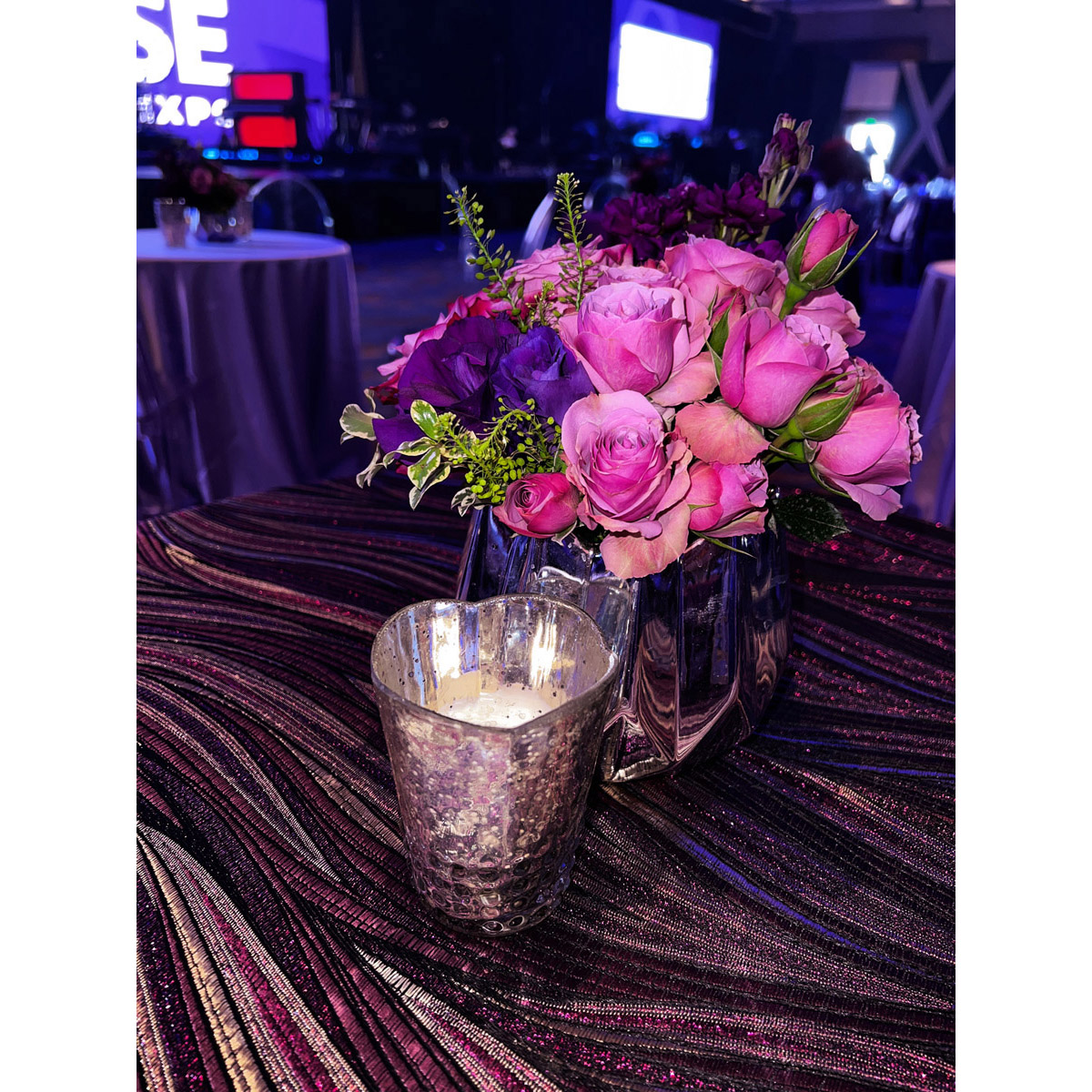 Silver Array Votive Holder (3.75"H) - Image 4