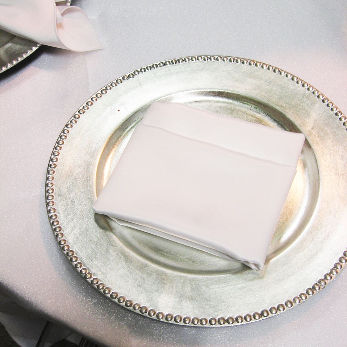 White Lamour Napkin - Image 3