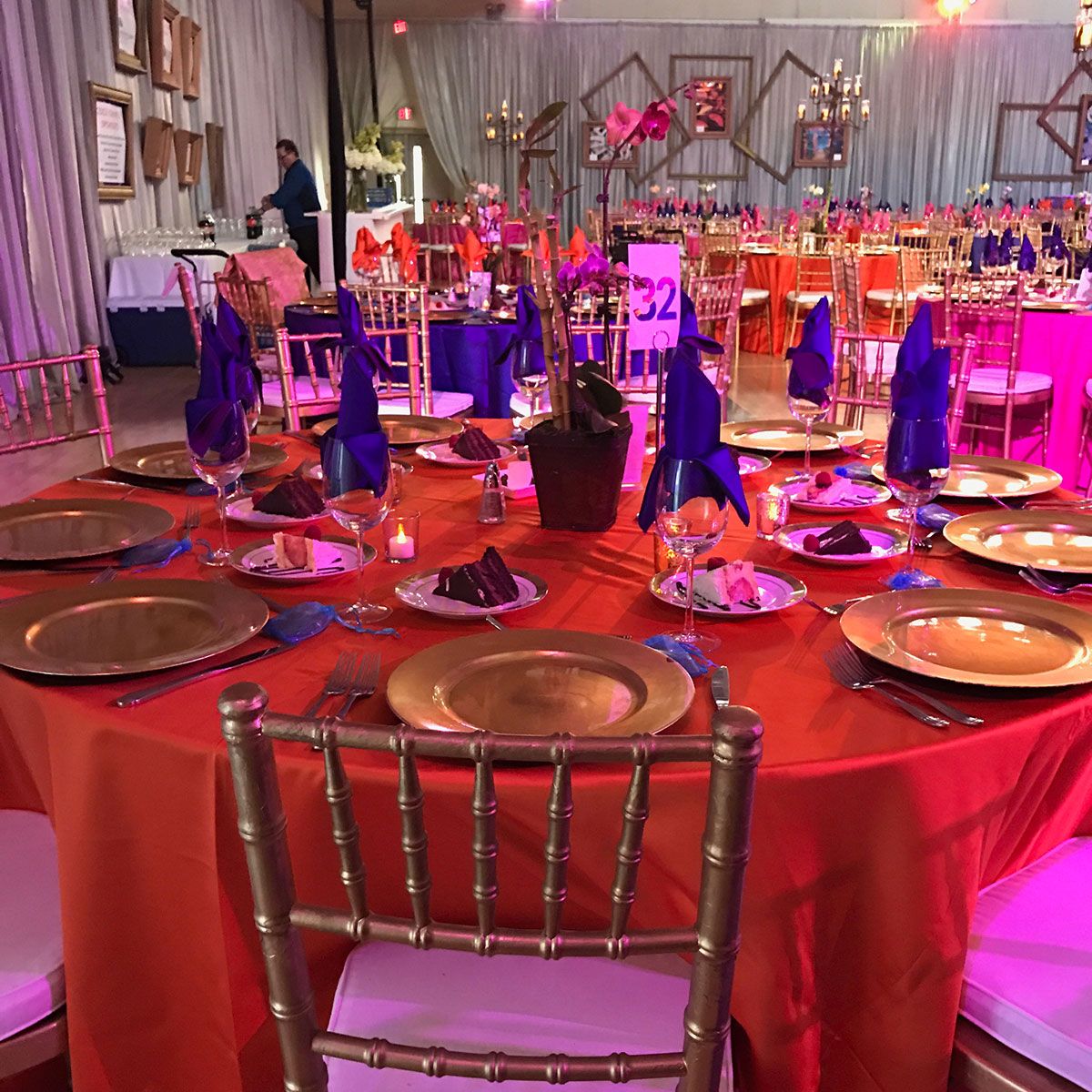 Purple Lamour Napkin - Image 2