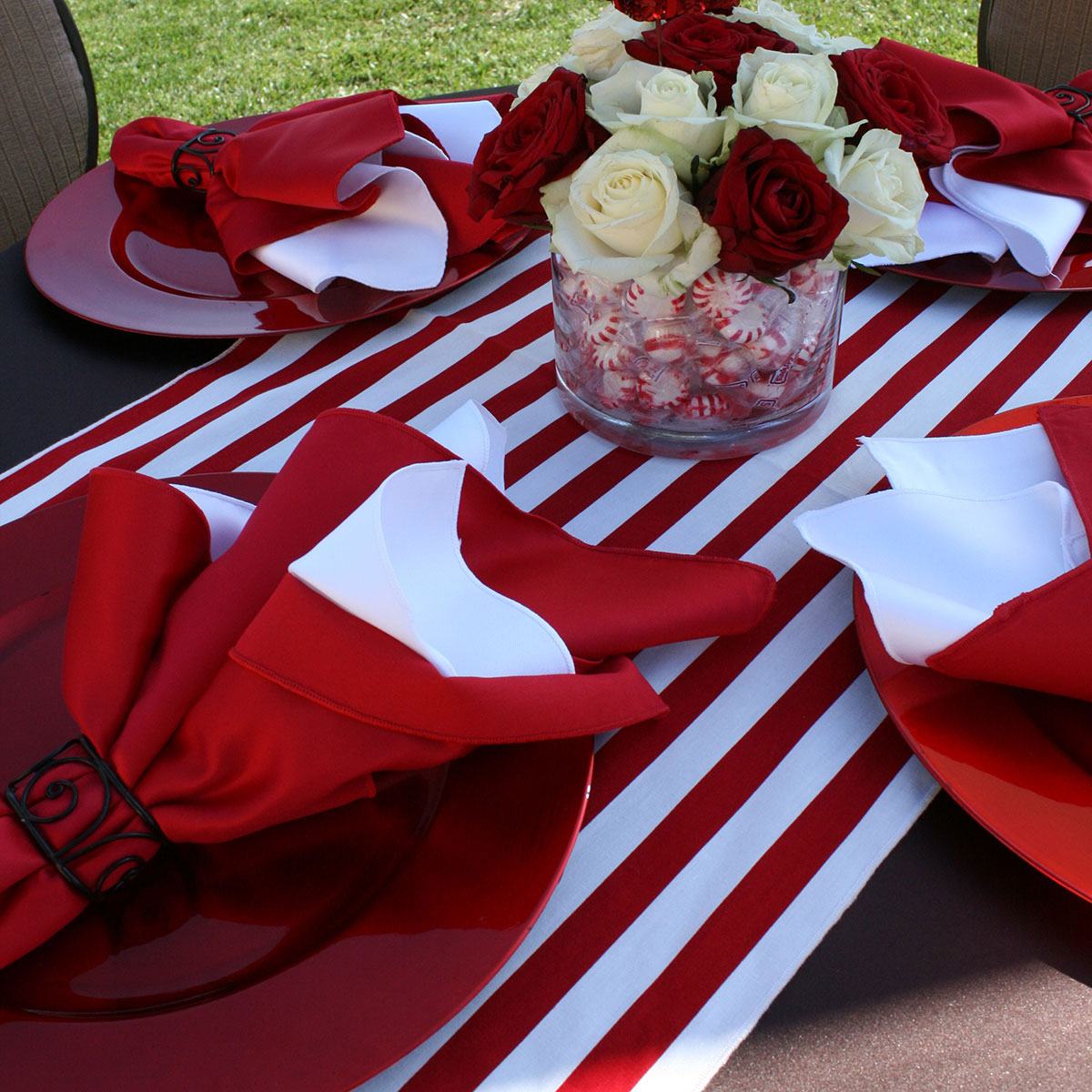 Red Lacquer Charger Plate - Image 2