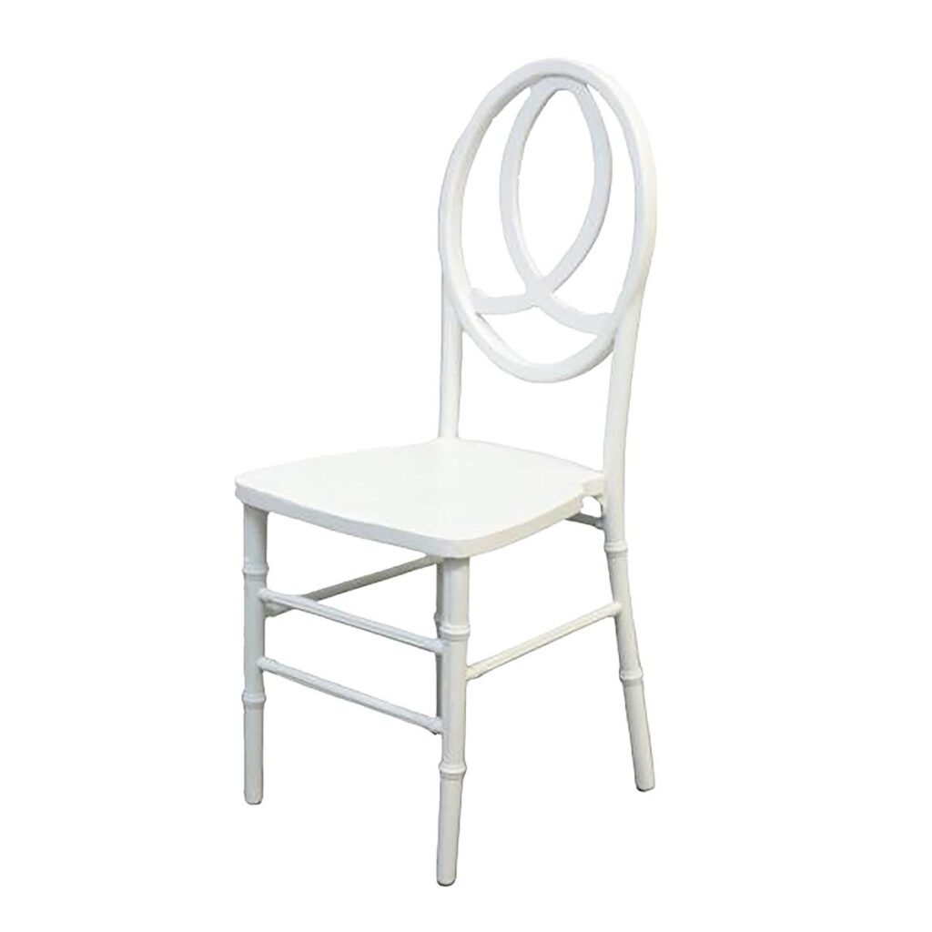White Infinity Chair