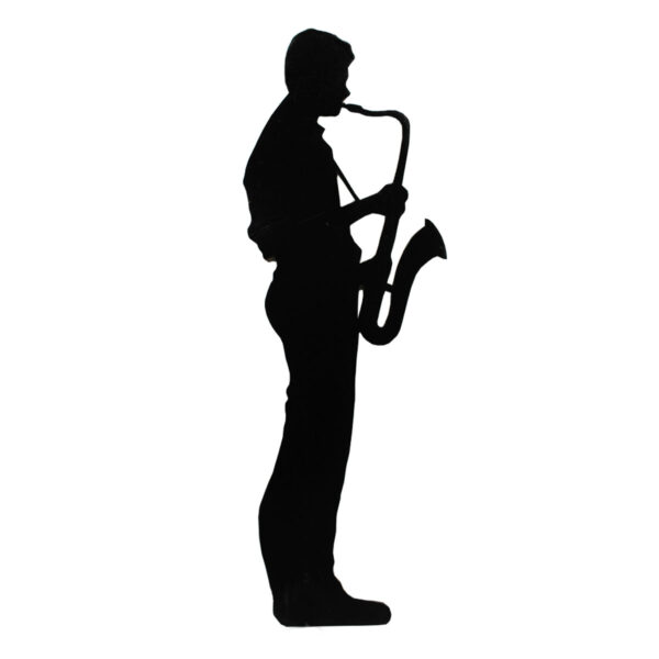 Jazz Saxophone Player Silhouette