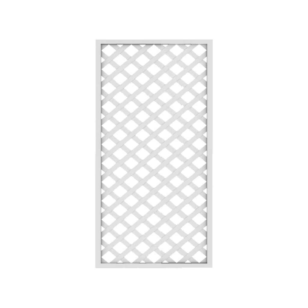Lattice Panel, White