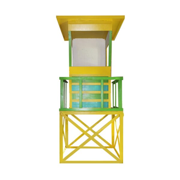 Lifeguard Tower (Yellow with Lime/Teal)
