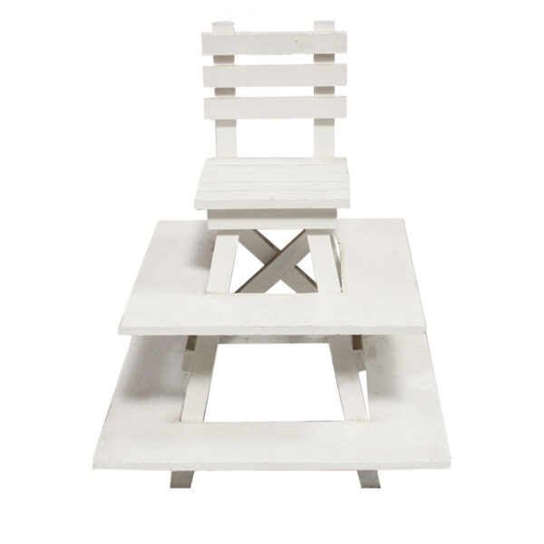 White Lifeguard Chair (Tabletop)