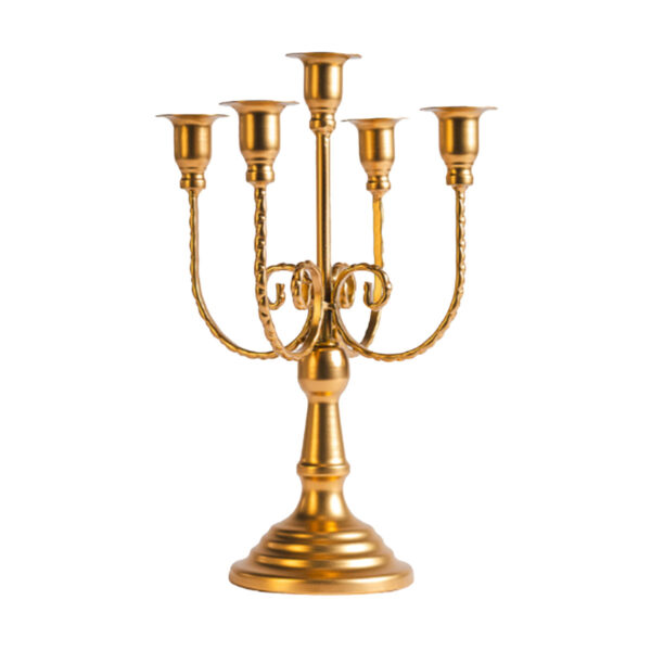 Gold Lumiere Petite Candelabra
