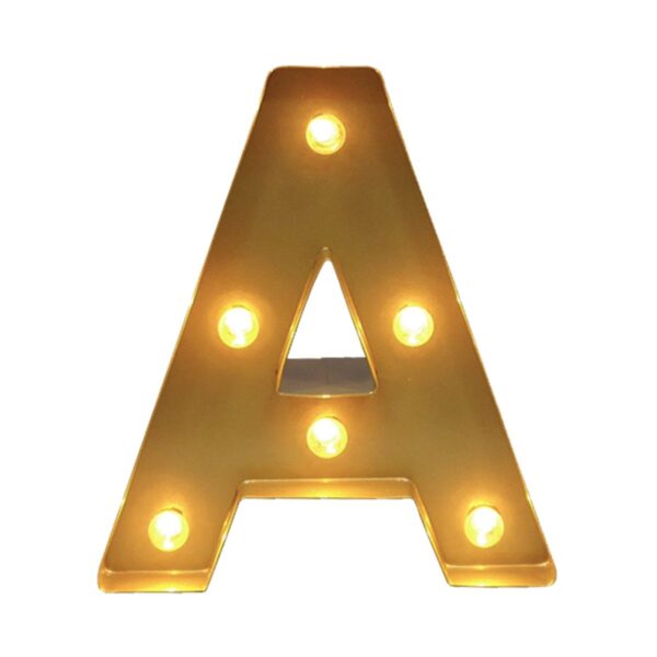2' Marquee Letter - A