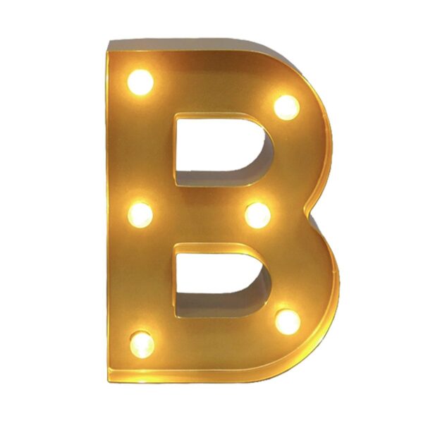 2' Marquee Letter - B