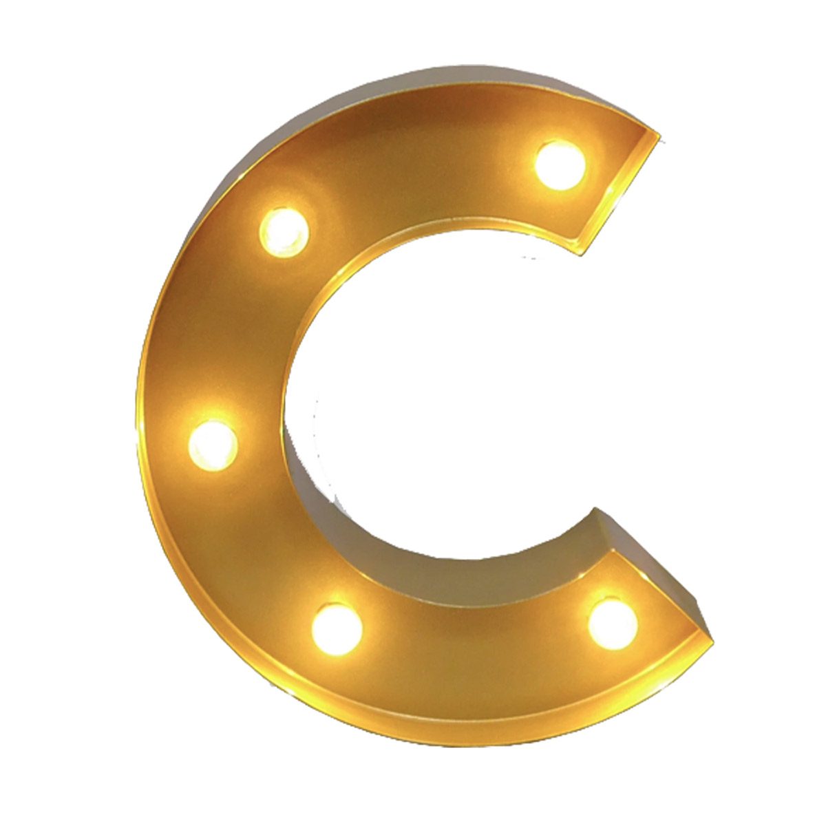 2' Marquee Letter - C