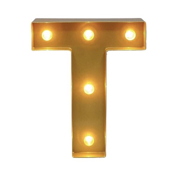 2' Marquee Letter - T