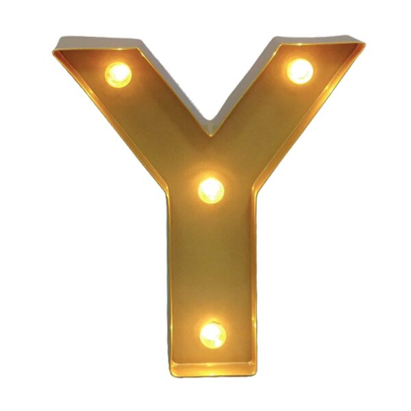 2' Marquee Letter - Y