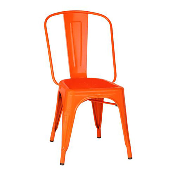 Orange Gaslamp Chair
