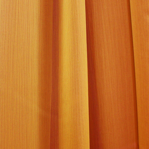 Orange Sheer Drape