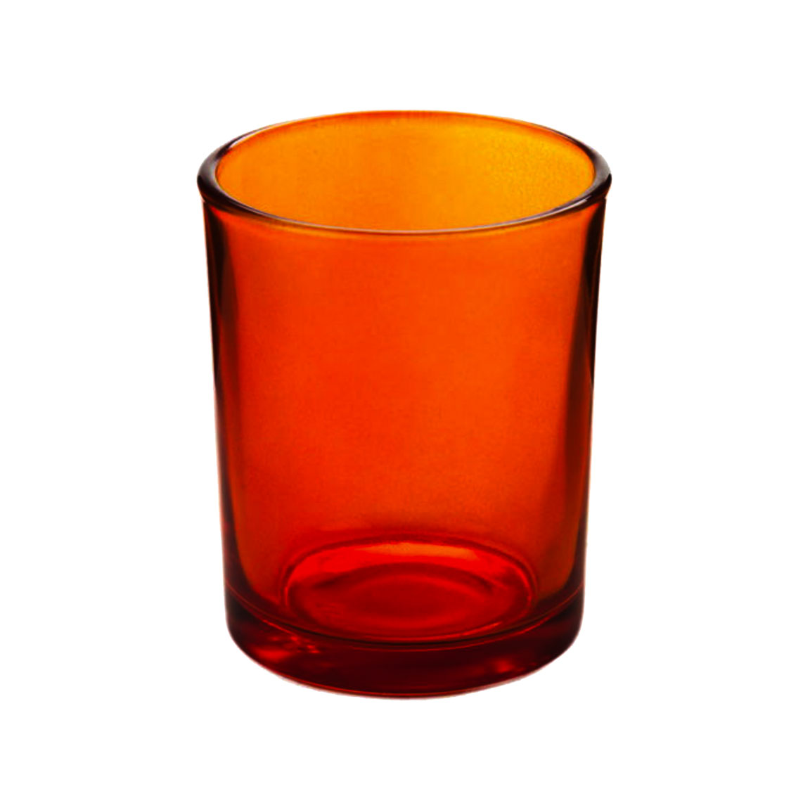 Sunset Orange Votive Holder