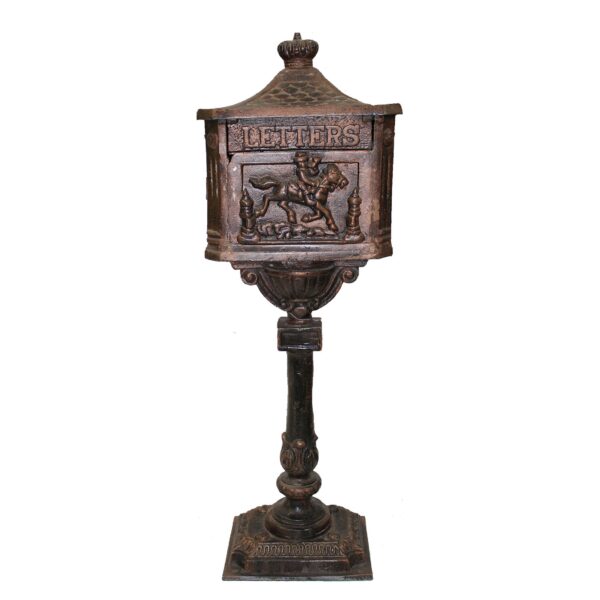 Ornate Metal Mailbox