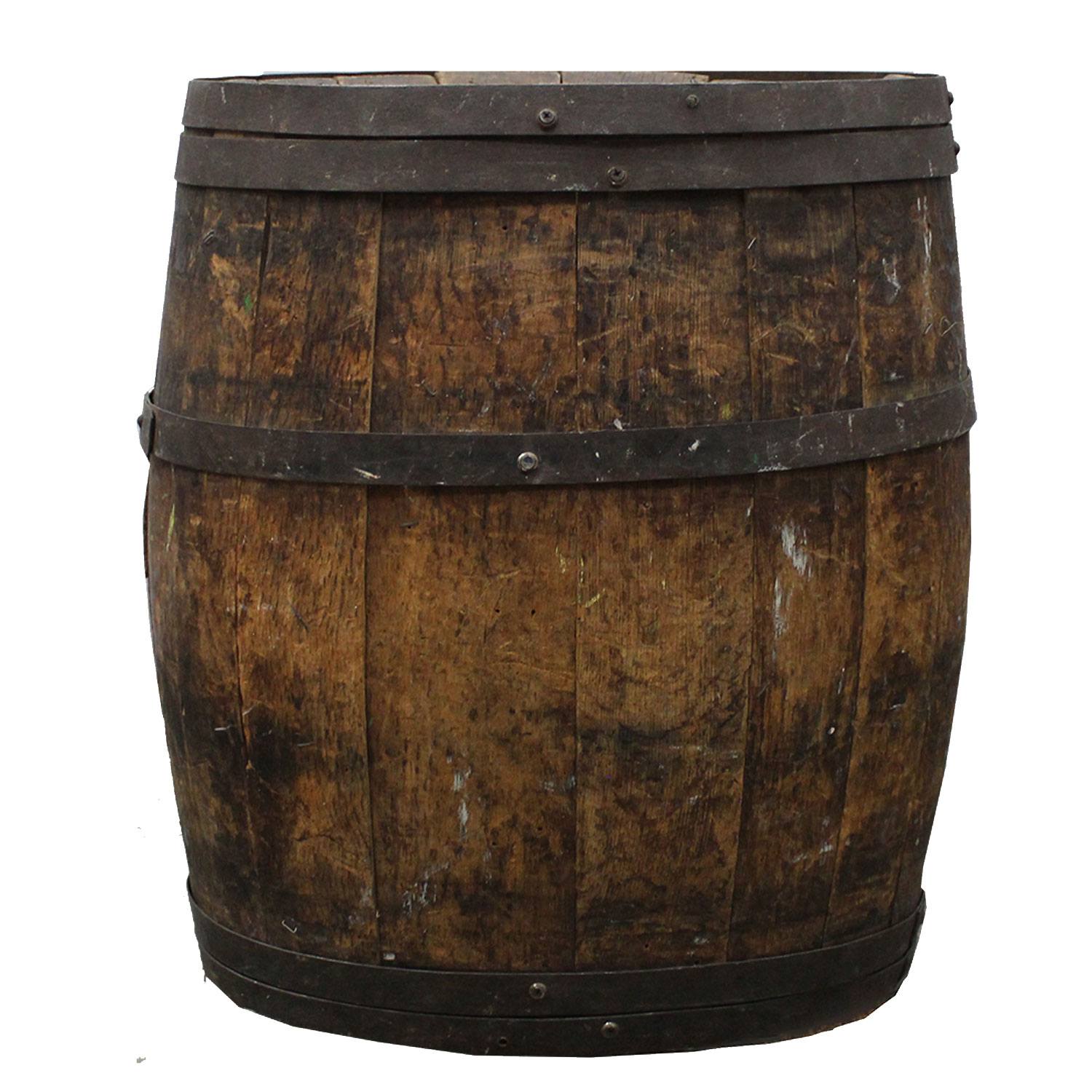 Oval Wine Barrel