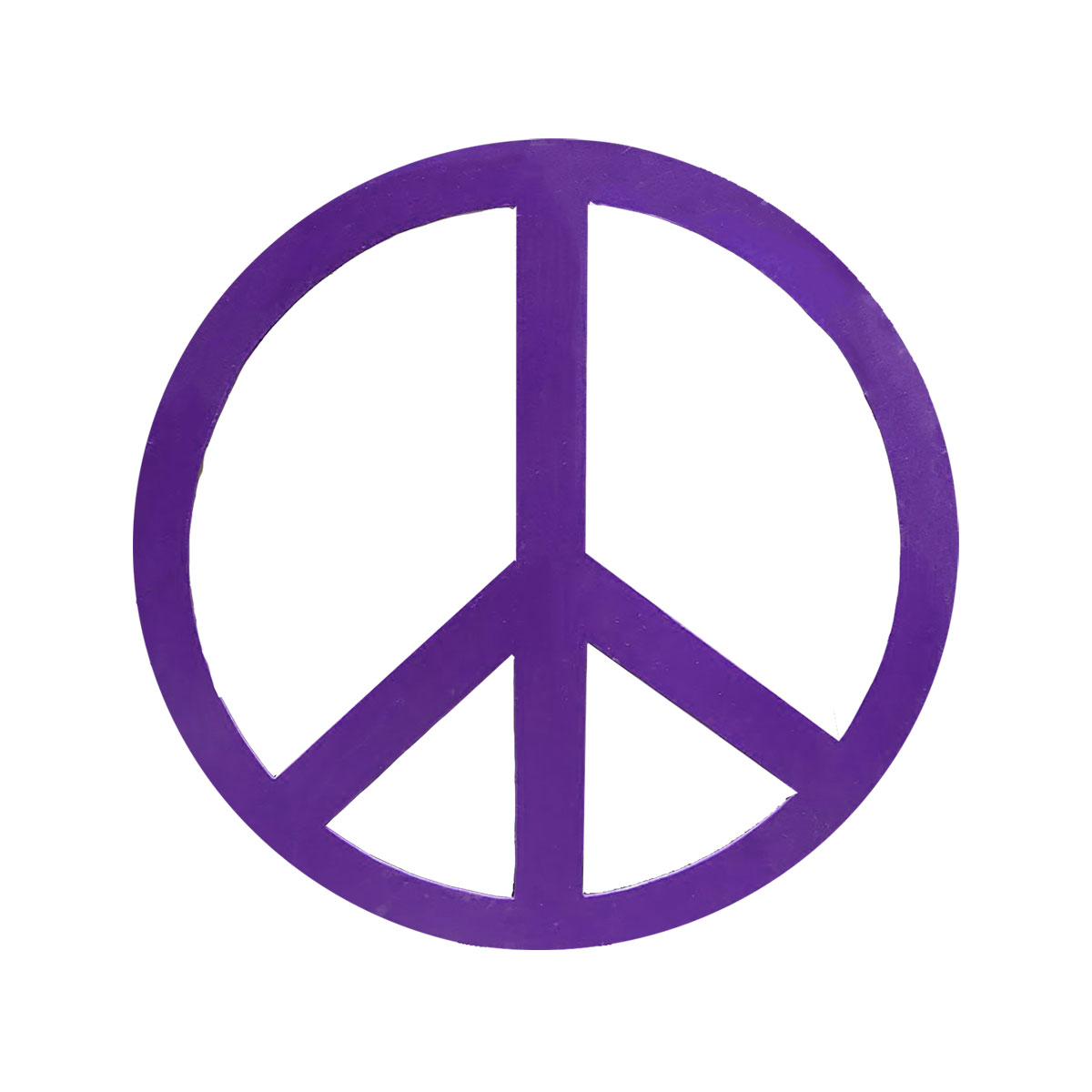 Peace Sign Cutout, Giant 8', Assorted Colors