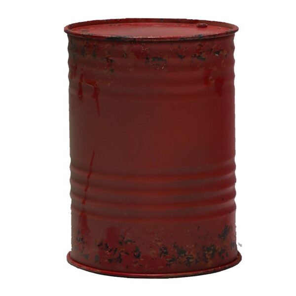 Petite Red Oil Drum